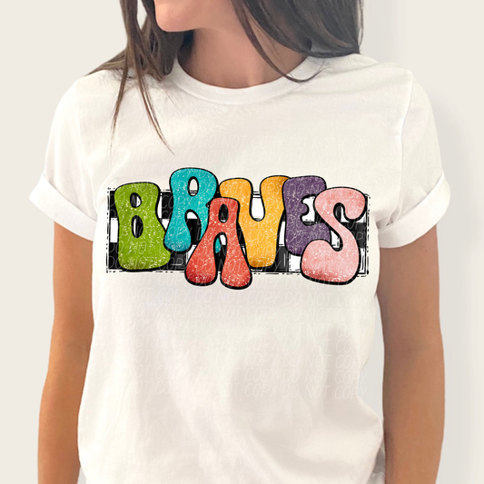 Braves (Retro Rainbow)