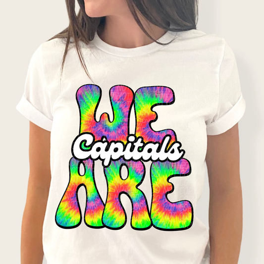 We are Capitals (Tie-Dye)