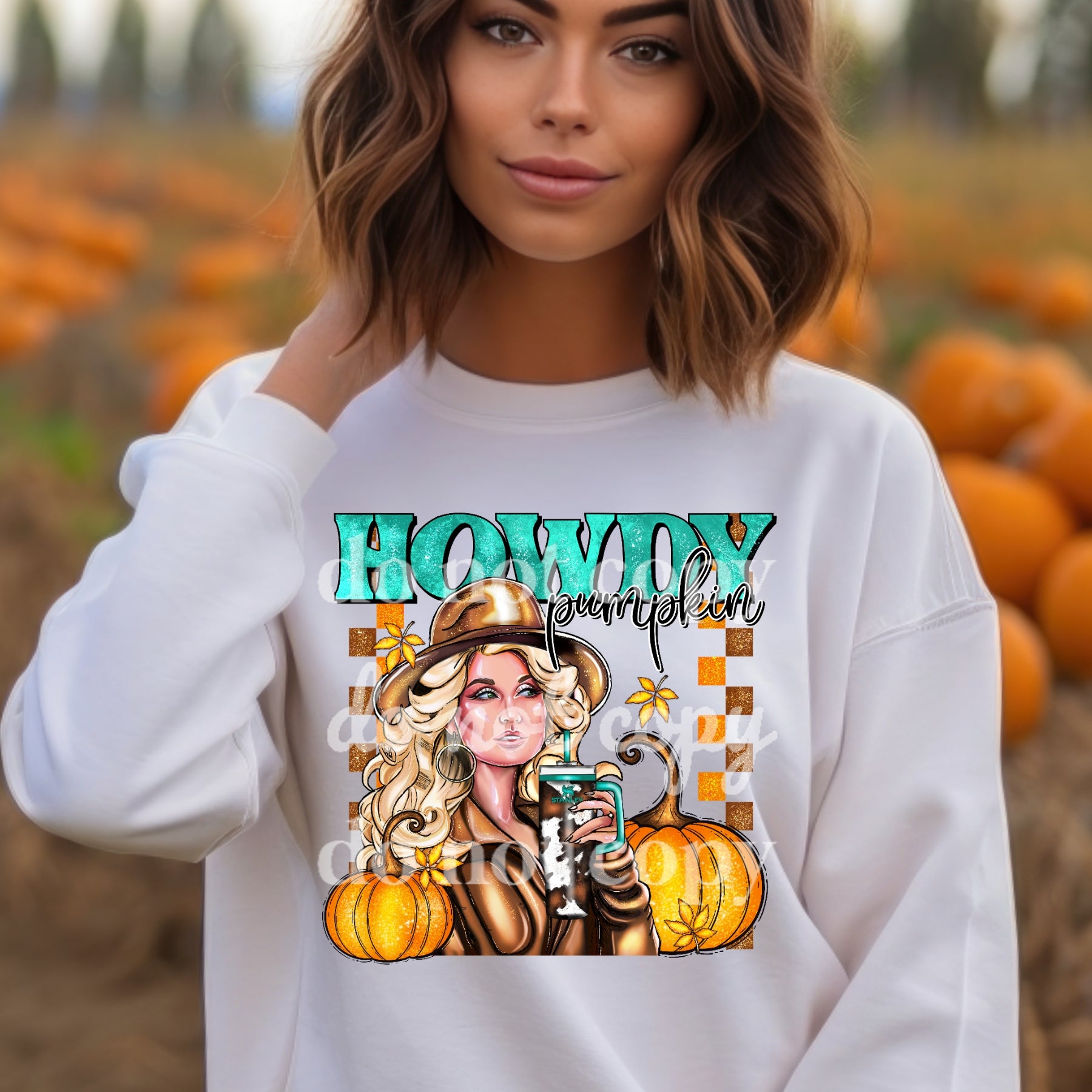 Howdy Pumpkin – Stanley Cow Print – Earthline Customs