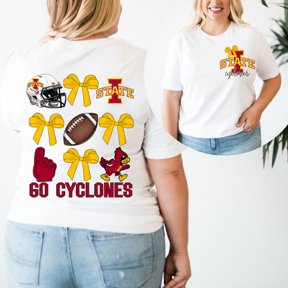 Go Cyclones Coquette Pocket