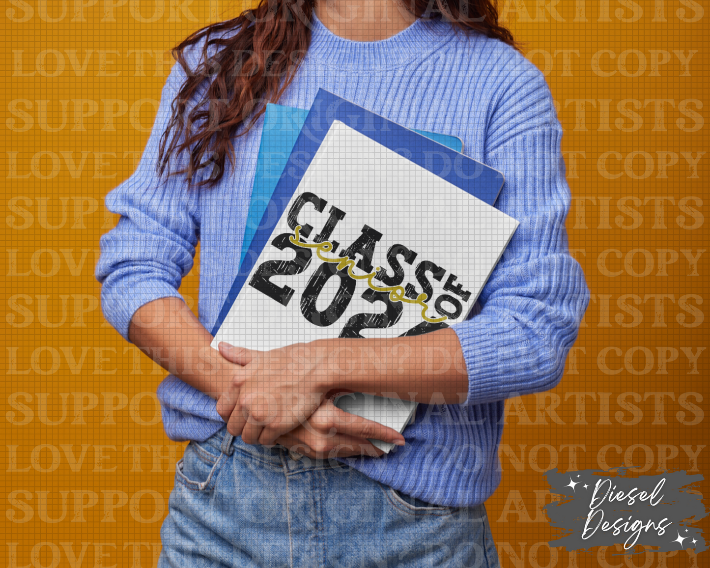 Class of 2024-Gold Glitter