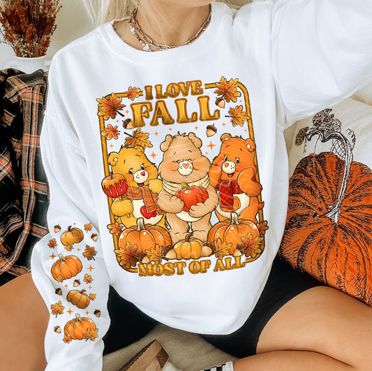 I love Fall Most of All - FRONT