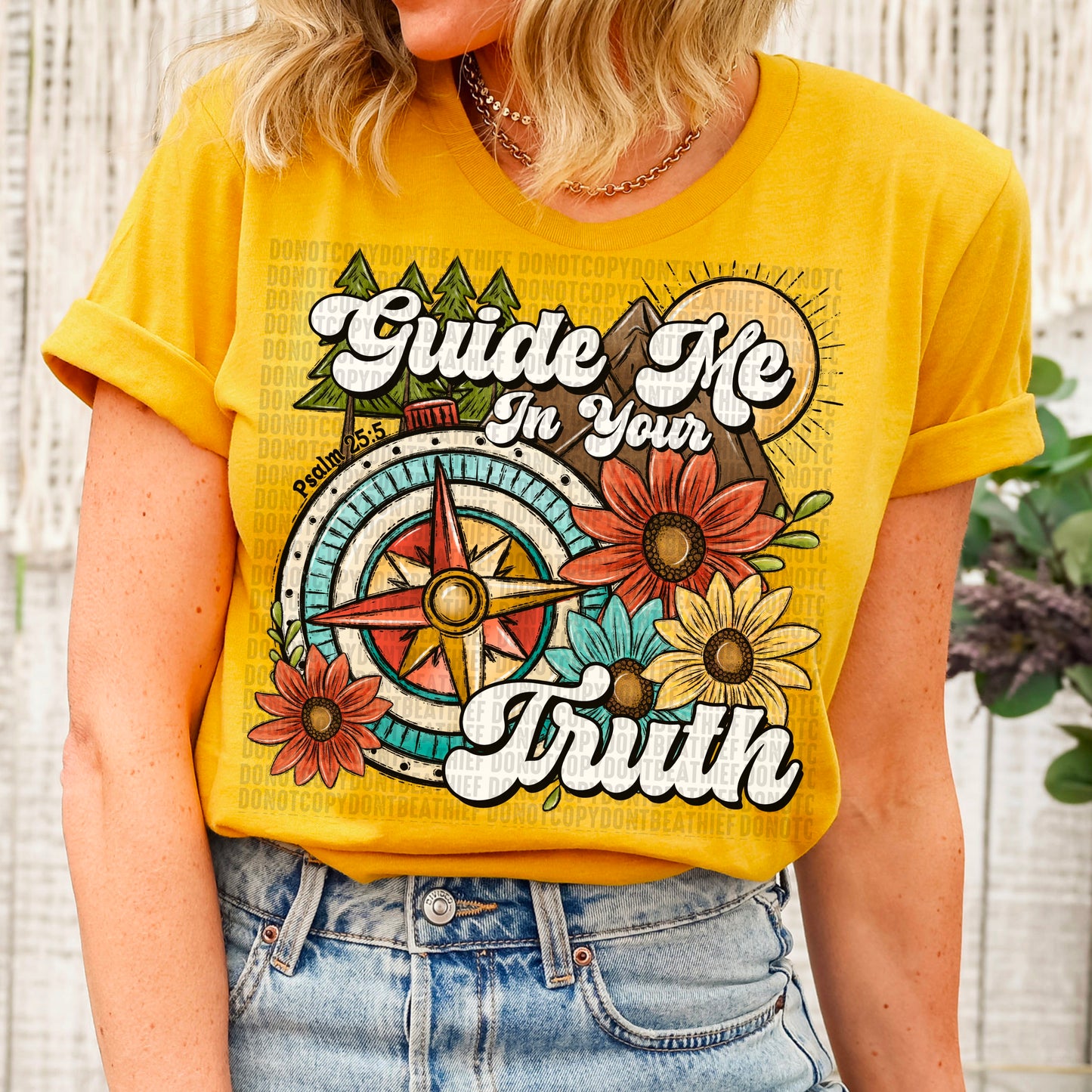 Guide Me in Your Truth- DTF Print