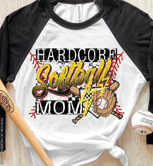 Hardcore Softball Mom