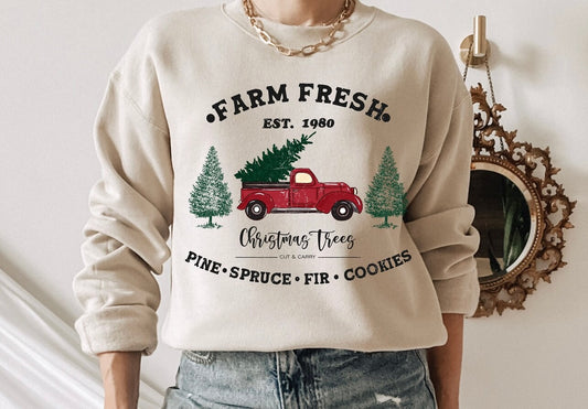 Farm fresh Christmas trees