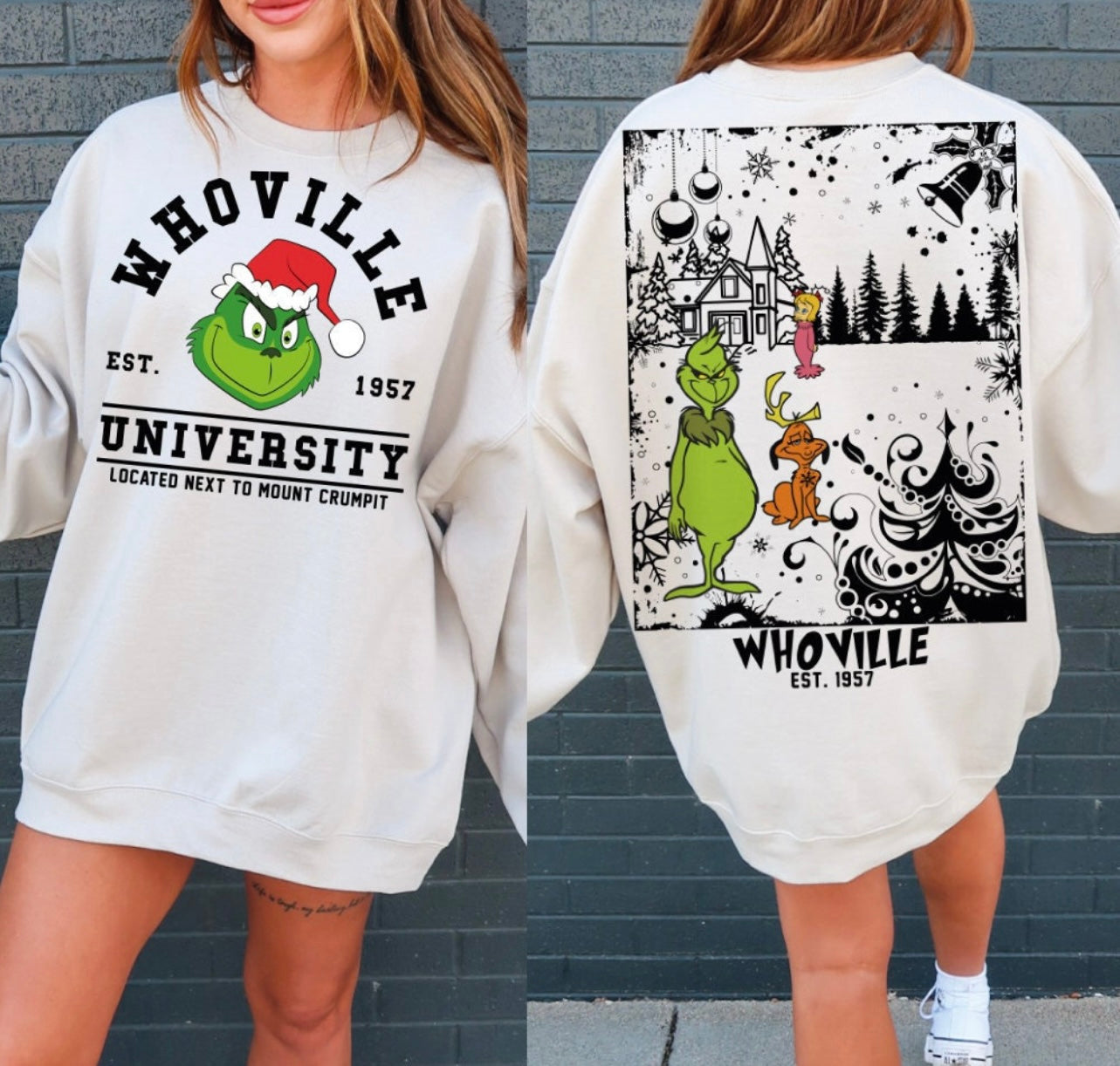 Whoville university est. 1957 - back