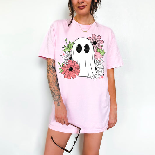 Floral Ghost w/Strawberries (Front)