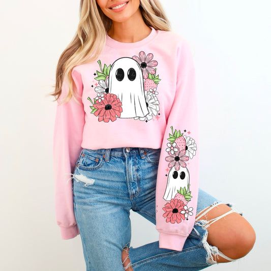 Floral Ghost w/Strawberries (Sleeve)