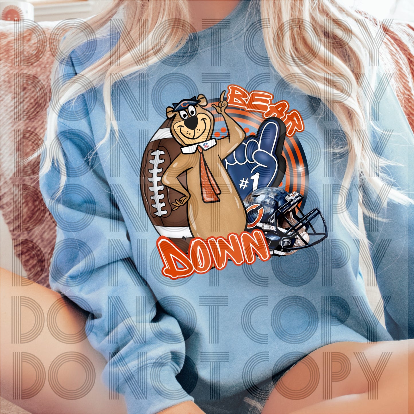 Yogi Bear Chicago Bears "bear down"