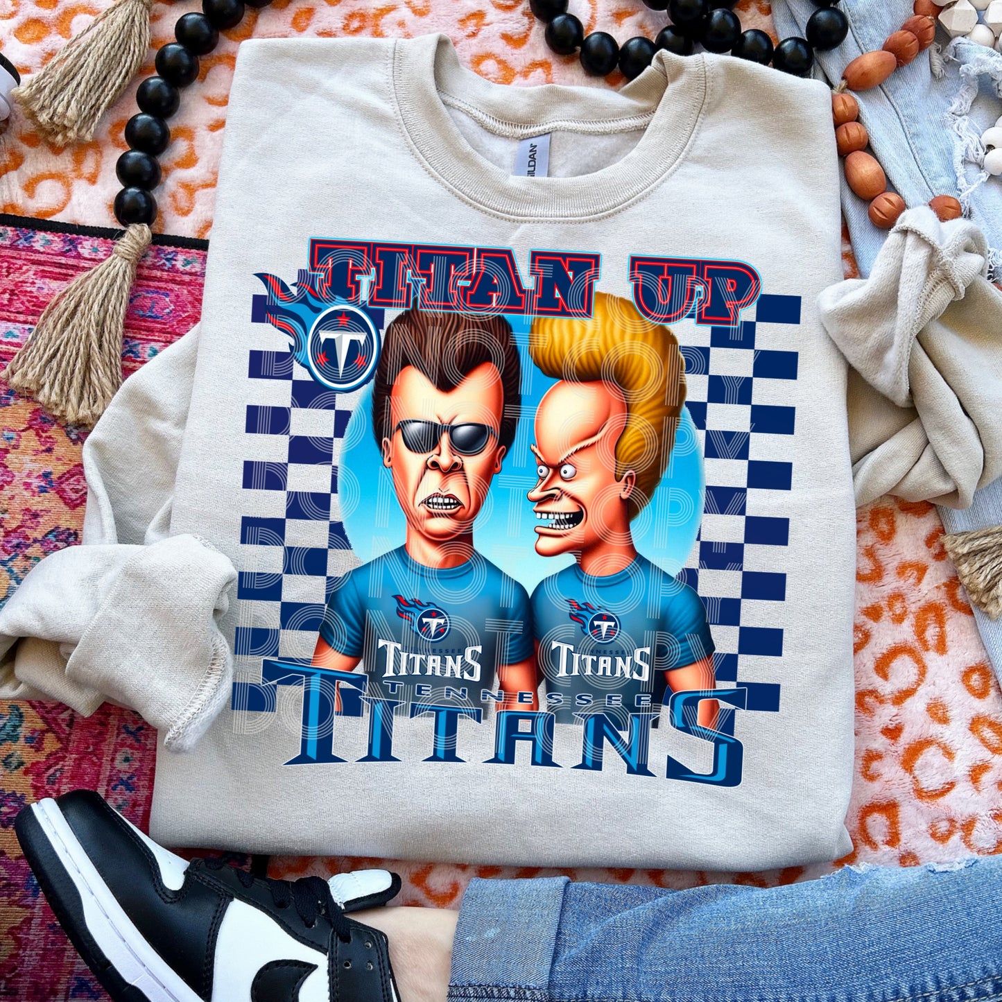 Beavis&Butthead "Titan Up TN Titans"