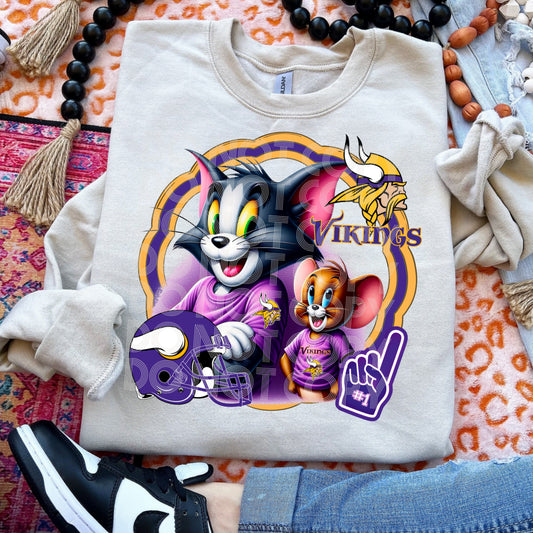 Tom & Jerry Minnesota Vikings