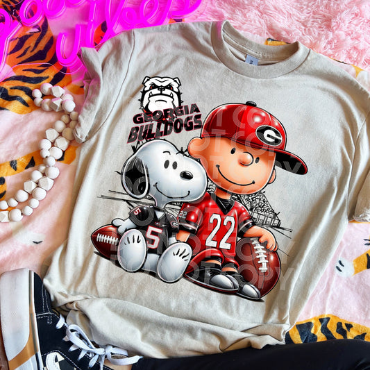 Charlie Brown Georgia Bulldogs