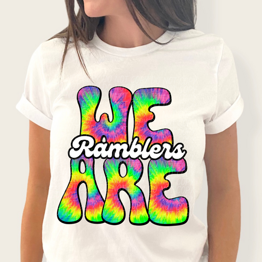 We are Ramblers(Tie-dye)