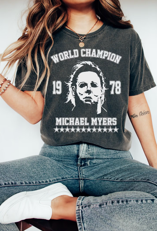 World champion Micheal Myers