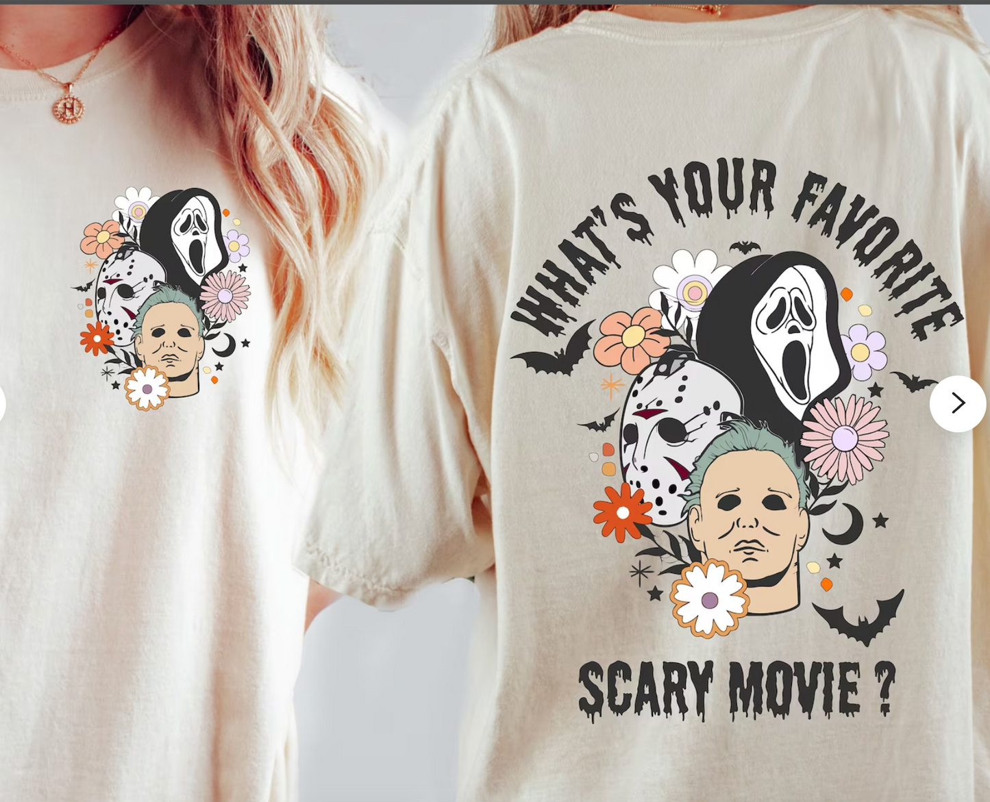 What's your favorite scary movie? horror-back