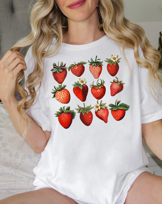 Strawberry Collage