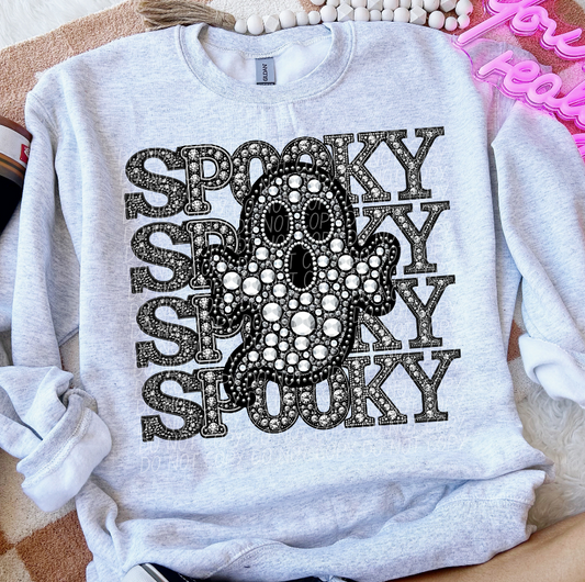 Rhinestone Spooky Ghost