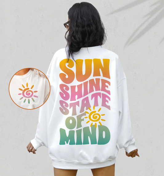 Sunshine state of mind sun-front