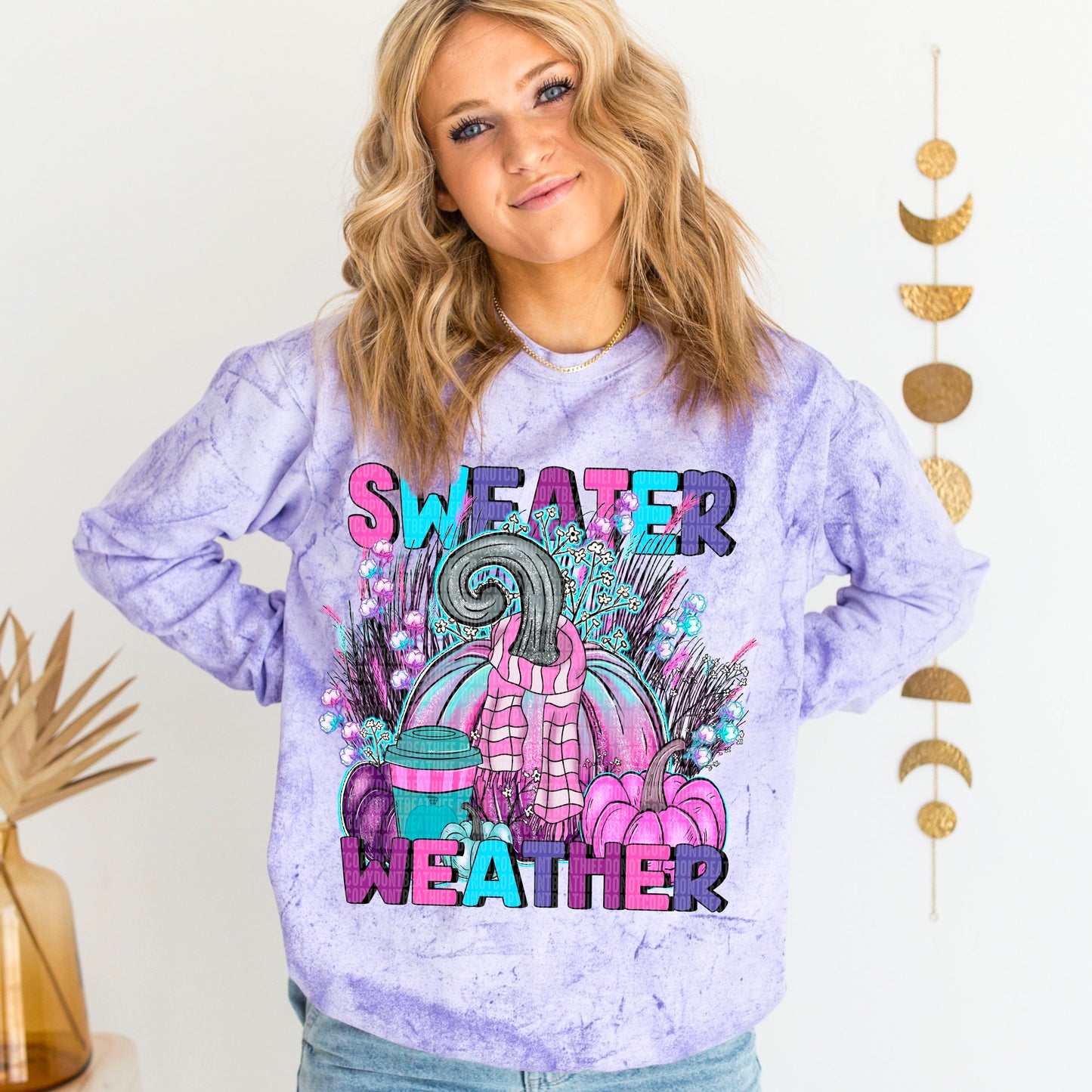 Sweater Weather – Pink/Purple