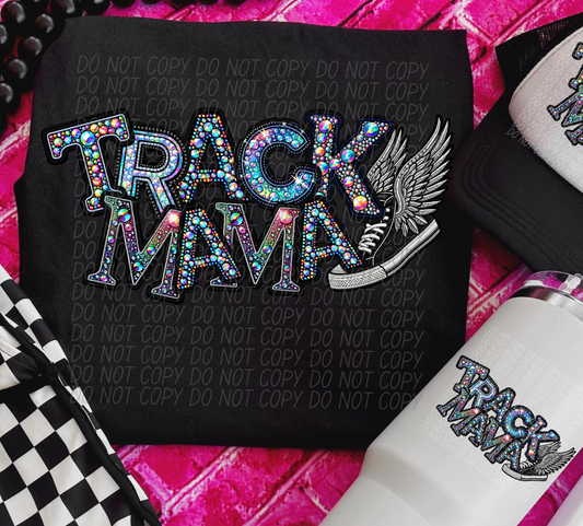 Rhinestone Track Mama