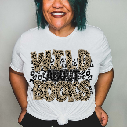 Wild About Books (Leopard, Black)