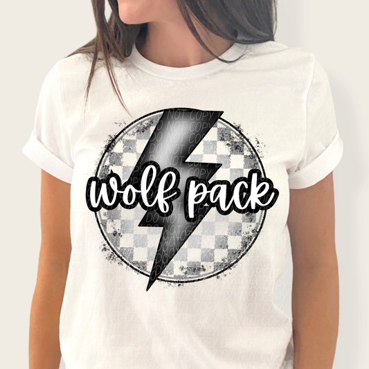 Wolf Pack Checkered Bolt