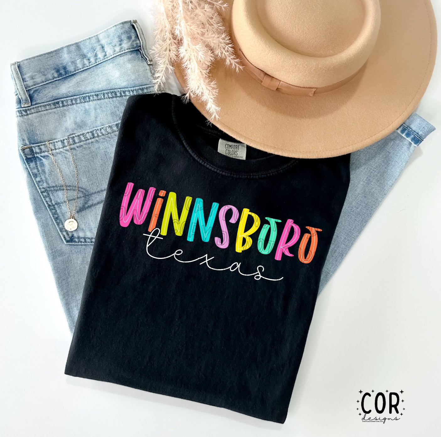 Winnsboro Colorful Letters