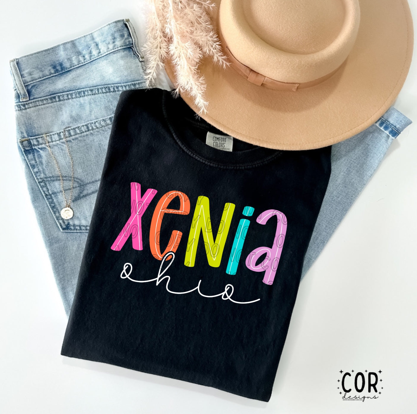 Xenia Colorful Letters