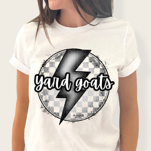 Yard Goats Checkered Bolt