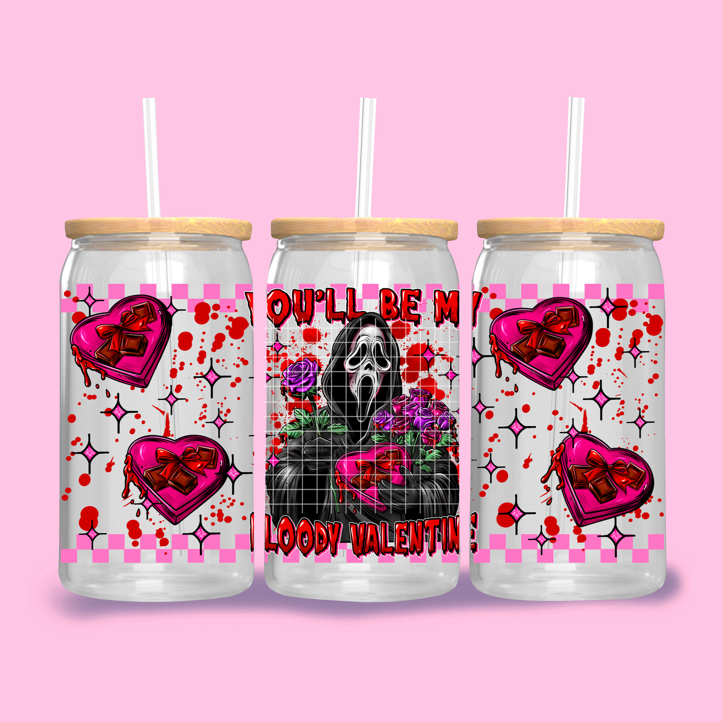 You'll be my bloody valentine - UV Libby Wrap