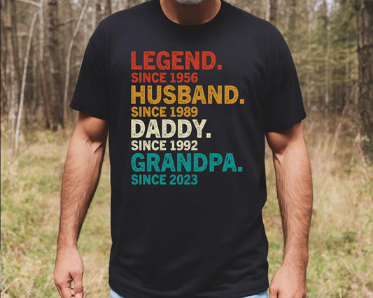 Legend Husband Daddy Grandpa Customized