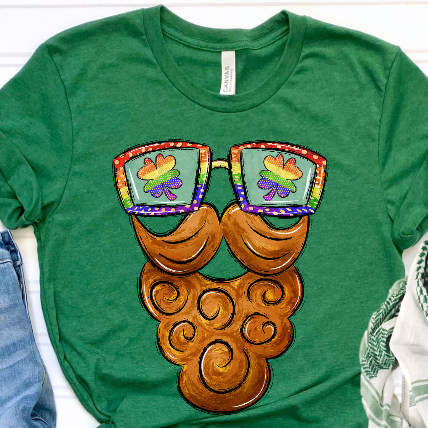 Rainbow Clover Leprechaun