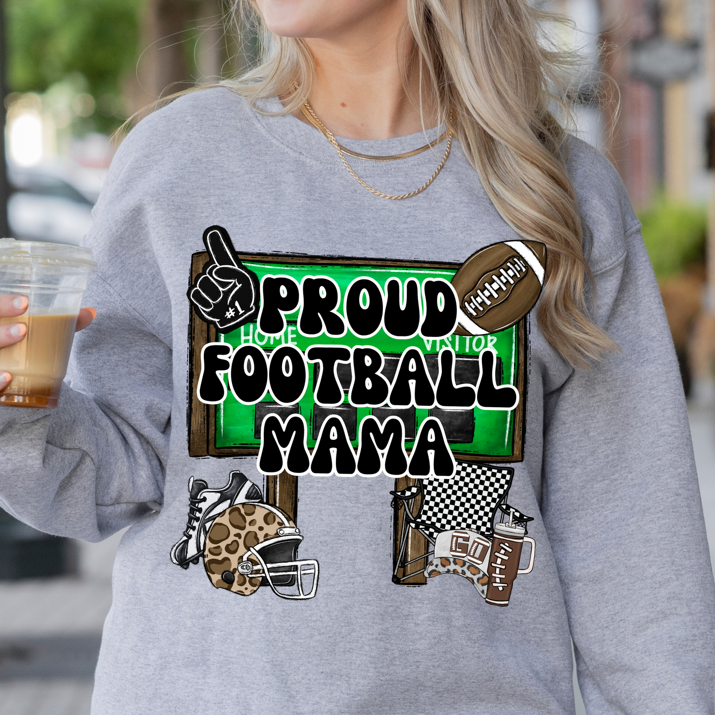 Proud football mama