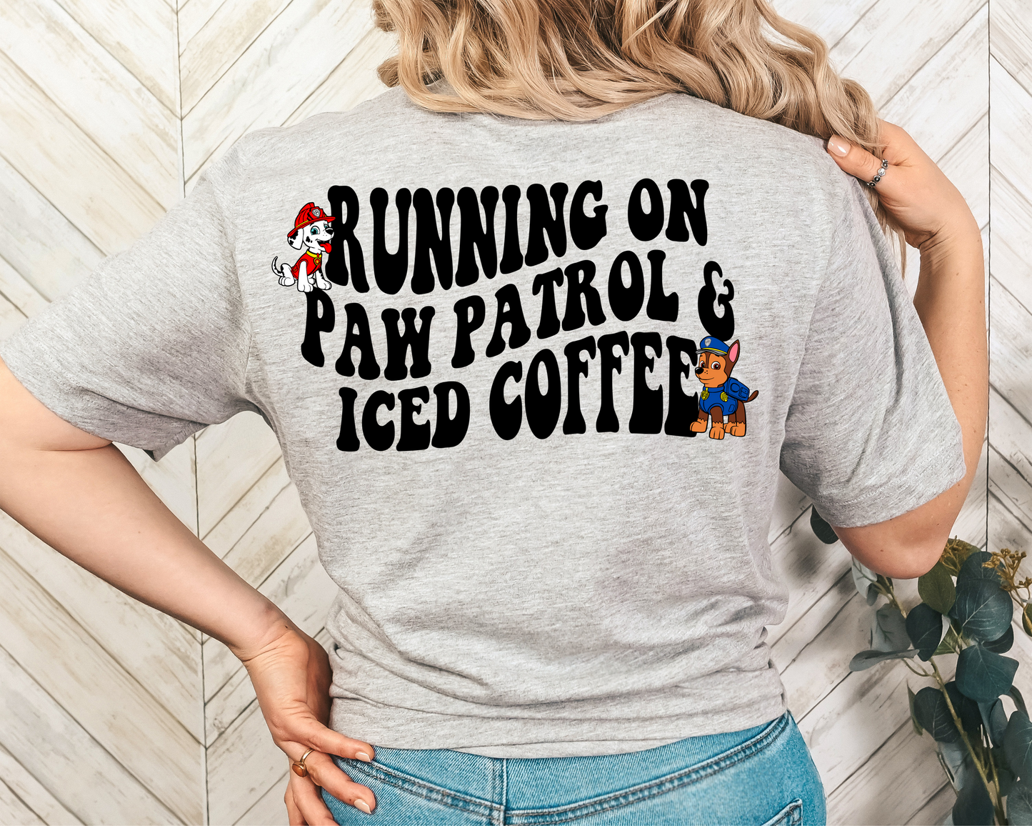 Running on Paw Patrol & Iced Coffee