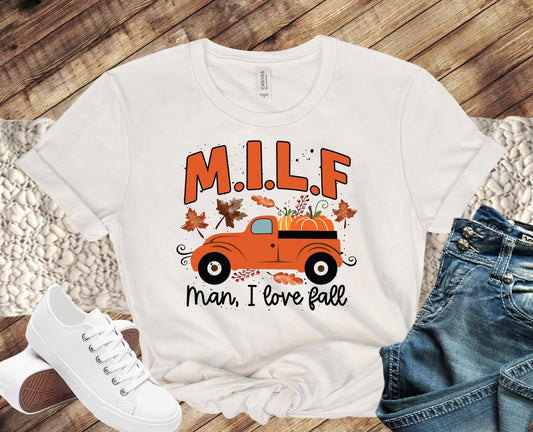 MILF Man I Love Fall DTF Transfer