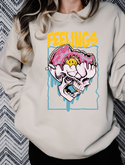 Feelings Skull - DTF Transfer