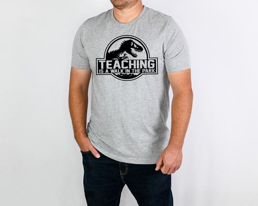 Teaching is a walk in the park - DTF Transfer