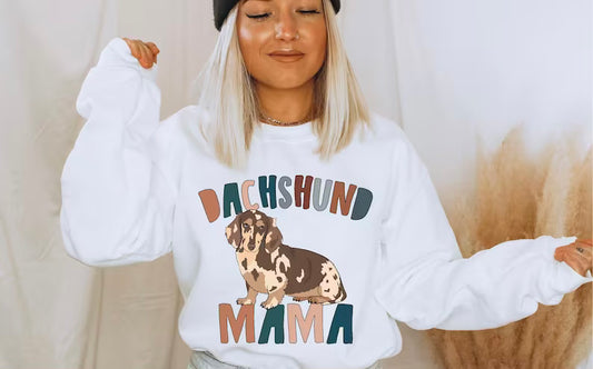 Dachshund Mama DTF Transfer