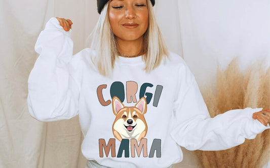 Corgi Mama DTF Transfer