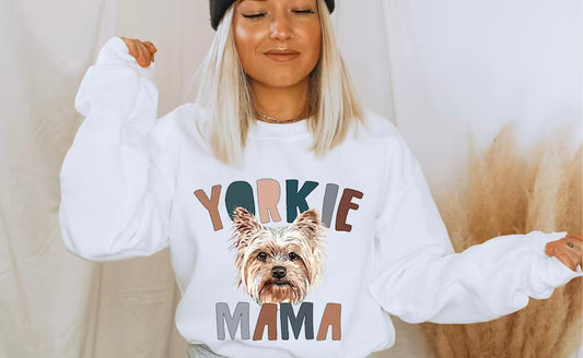 Yorkie Mama DTF Transfer