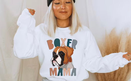 Boxer Mama DTF Transfer