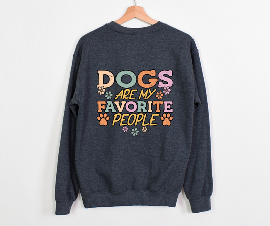 Dogs are my favorite people - DTF Transfer